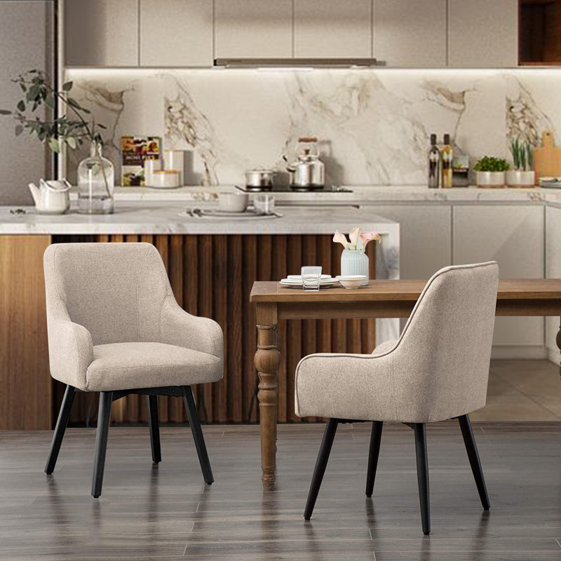 George Oliver Jessup Upholstered Dining Chair Reviews Wayfair