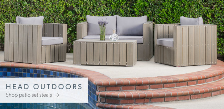 Modern Patio Furniture Table outdoor | allmodern Modern Patio Furniture Table outdoor | allmodern