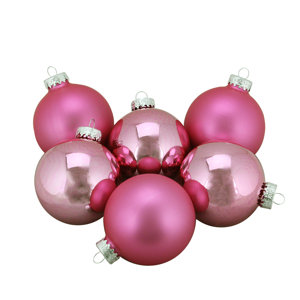 Traditional Glass Ball Christmas Ornament (Set of 6)