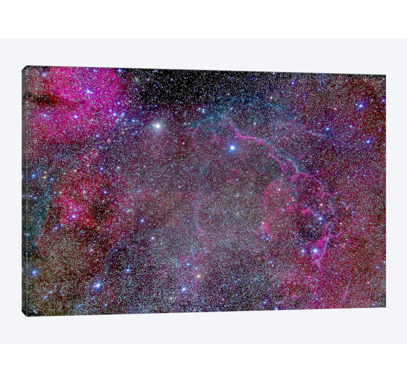 East Urban Home Vela Supernova Remnant In The Center Of The Gum Nebula Area Of Vela By Alan Dyer Graphic Art Print On Wrapped Canvas Wayfair