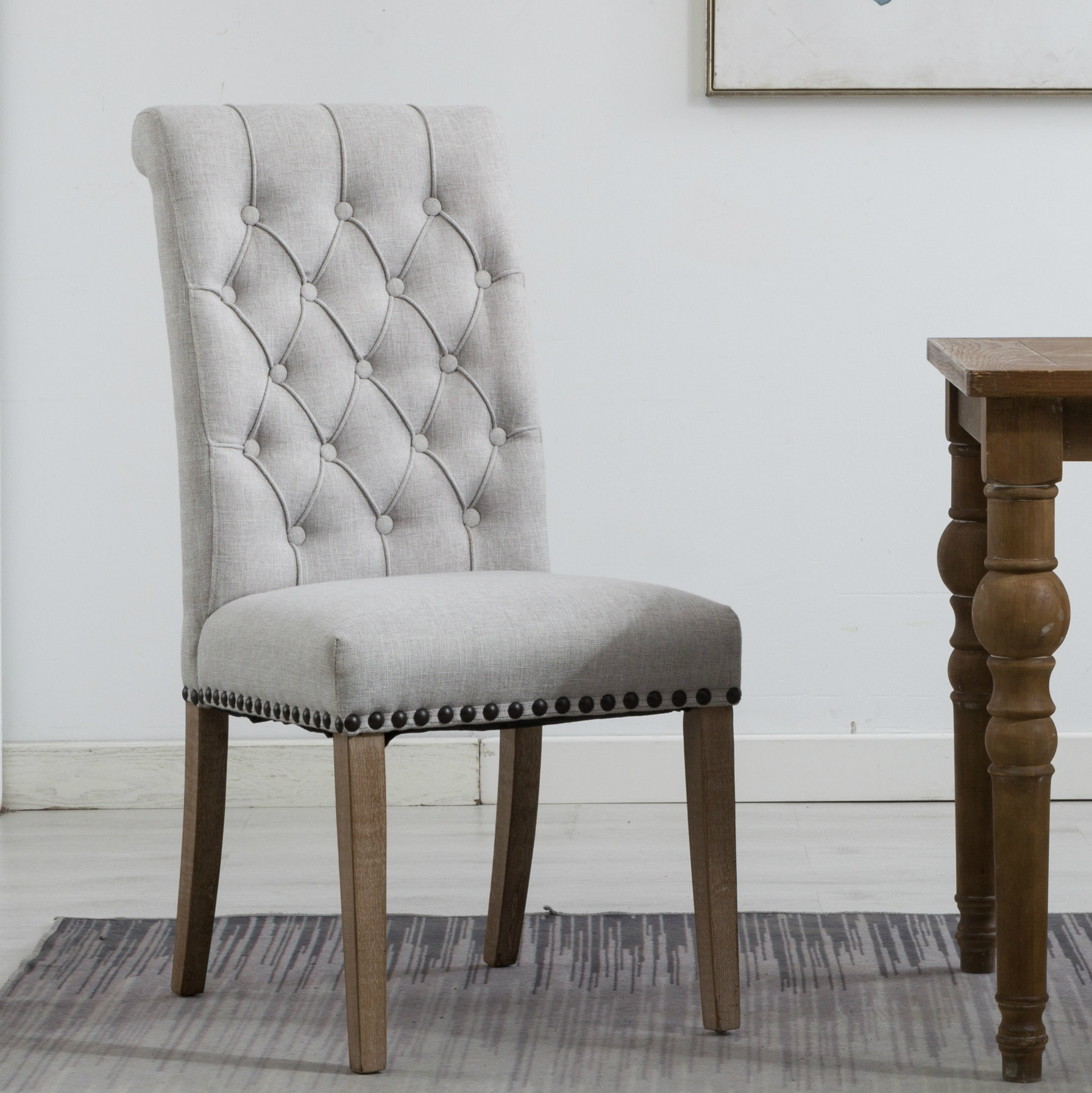 upholstered parsons chair