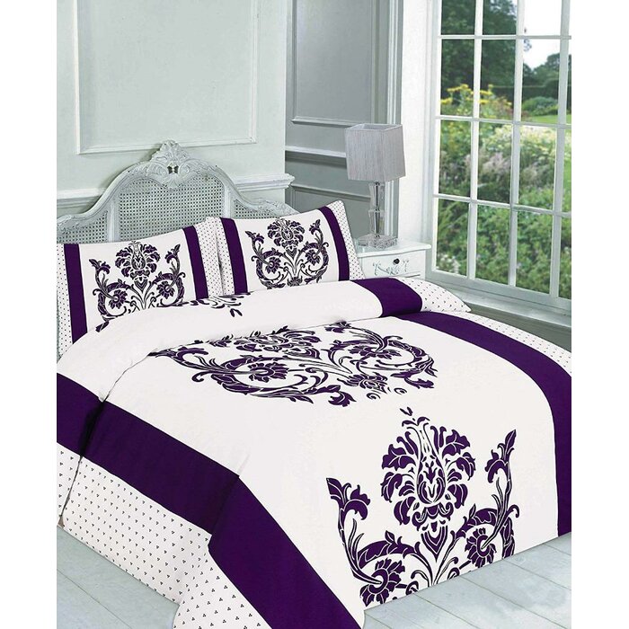 Marlow Home Co Hiroko Luxury Duvet Cover Set Reviews Wayfair