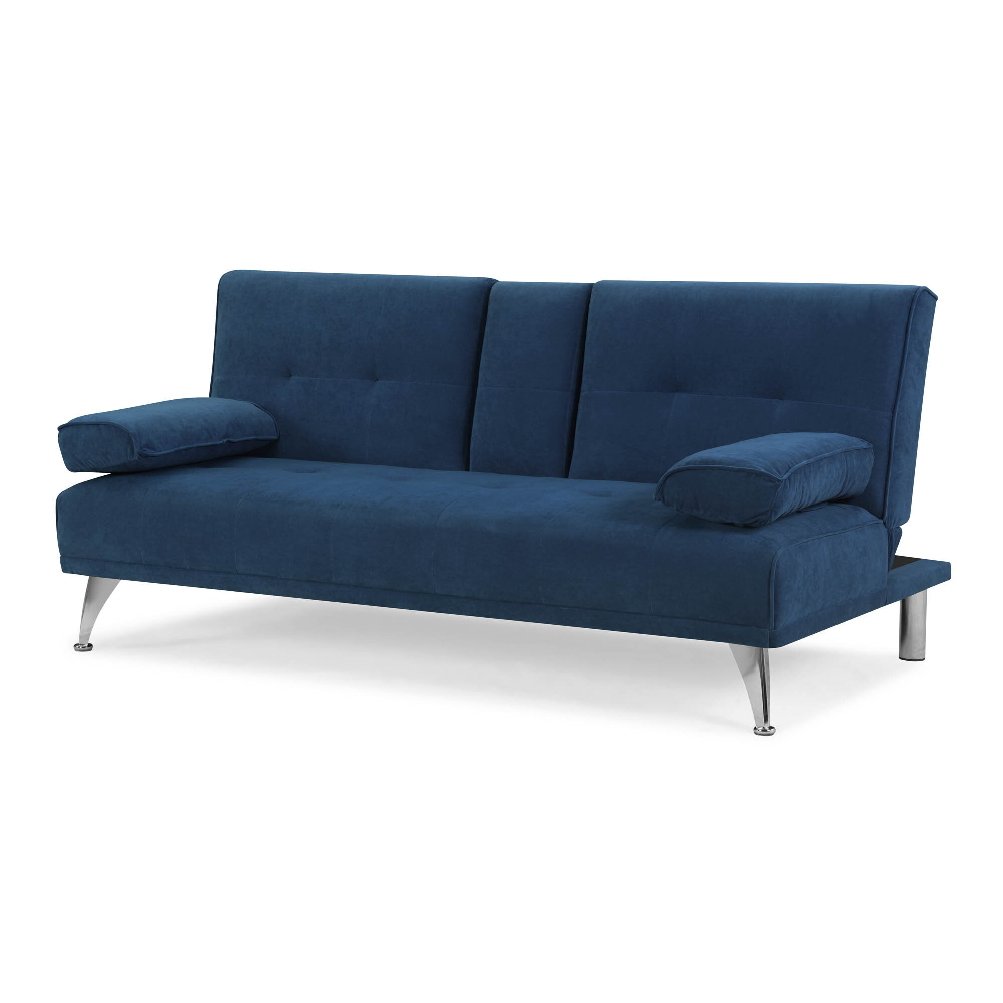 Serta Morgan 73 2 Tufted Convertible Futon Sofa Wayfair   Serta Morgan 732 Tufted Convertible Futon Sofa 