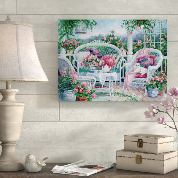 Ophelia Co Waiting For Friends Acrylic Painting Print On