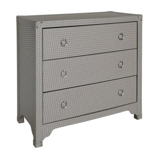 Faux Leather Chest Of Drawers Wayfair Co Uk Haslemere Faux Weave Leather 3 Drawer Chest Of Drawers