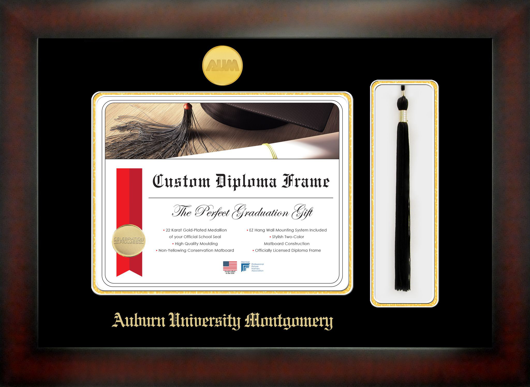 Campus Images Wood Digital Picture Frame | Wayfair