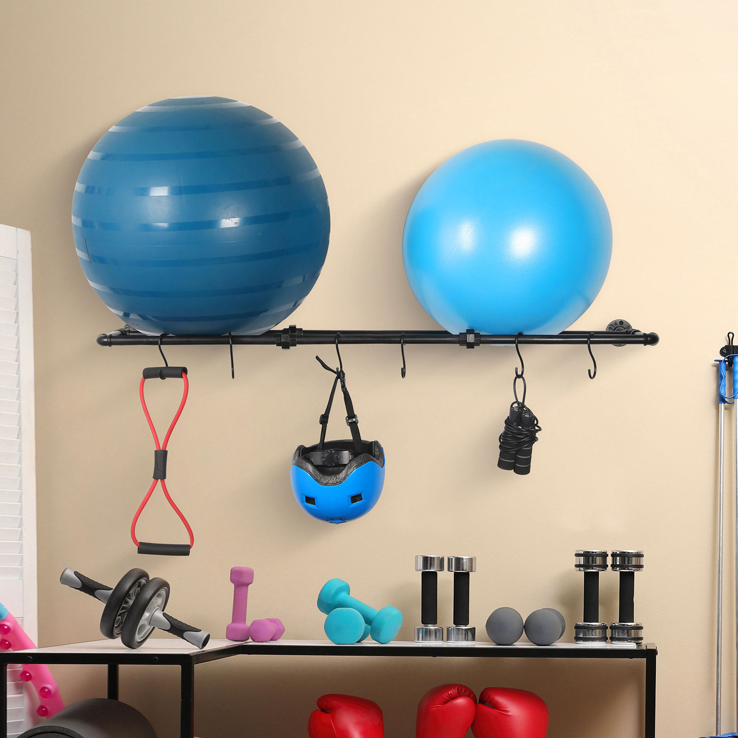 WFX Utility™ Binstead Wall Mounted Sports Rack Wayfair