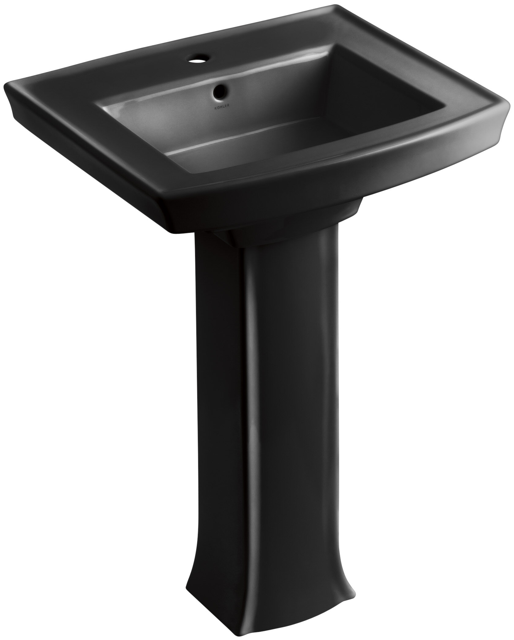 Ice Grey Kohler K 2359 8 95 Archer Pedestal Bathroom Sink With 8 Centers Kitchen Bath Fixtures Tools Home Improvement Fcteutonia05de