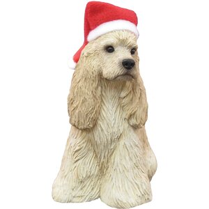 Buff Cocker Spaniel Christmas Ornament