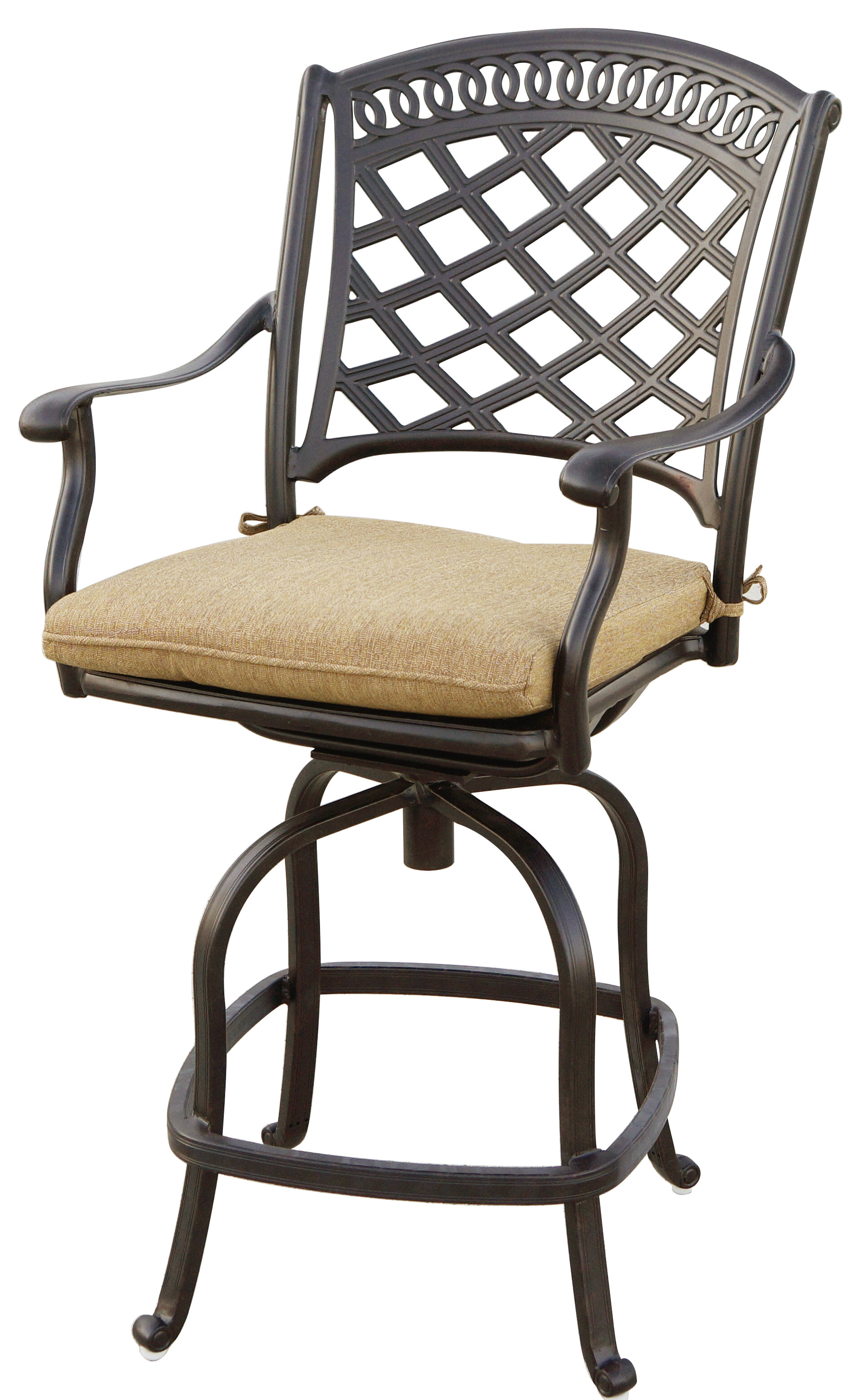 wayfair outdoor swivel bar stools