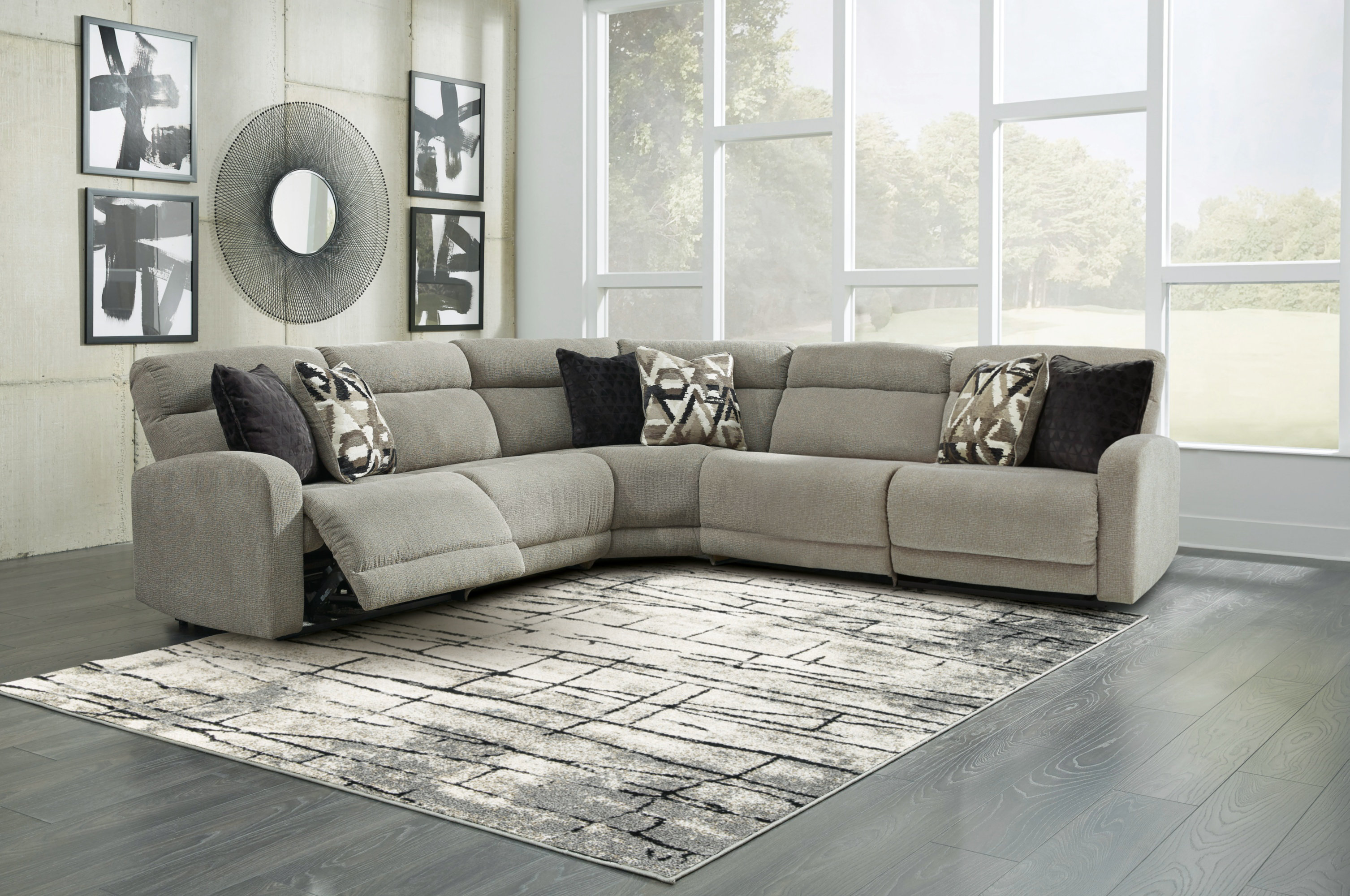 Signature Design by Ashley Critic's Corner 5 Piece Upholstered