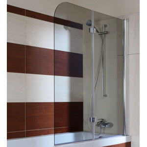 Check price and read more information from trusted store. 140 x 120 cm Duschwand Saxon von Belfry Bathroom