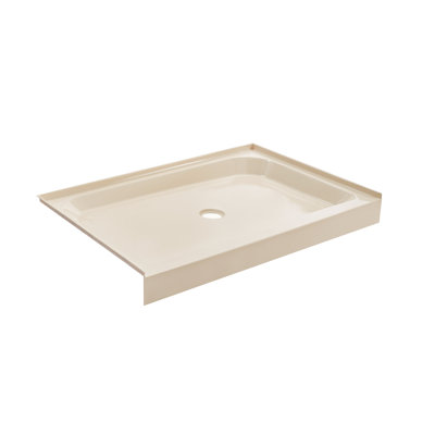 Voltaire 48" x 32" Single-Threshold, Center Drain, Shower Base