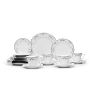 Sweet Leilani 20 Piece Dinnerware Set, Service for 4