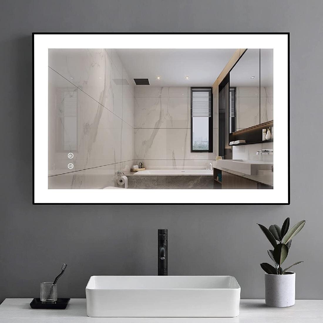 LED Bathroom Vanity Wall Lamp Makeup Front Mirror Light Bath Toilet Fixture Home 