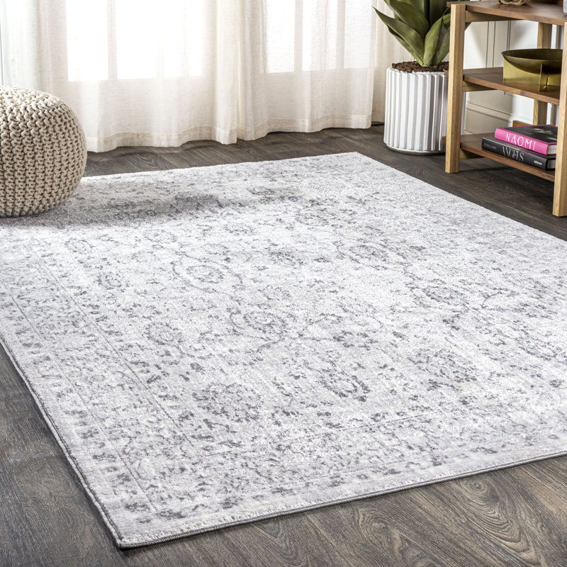 Ophelia Co Hopedale Oriental Gray Area Rug Wayfair