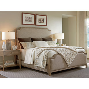 Go to store & view more images Tommy Bahama Home Cypress Point Upholstered Panel Bed