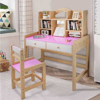 kidkraft study desk with drawers