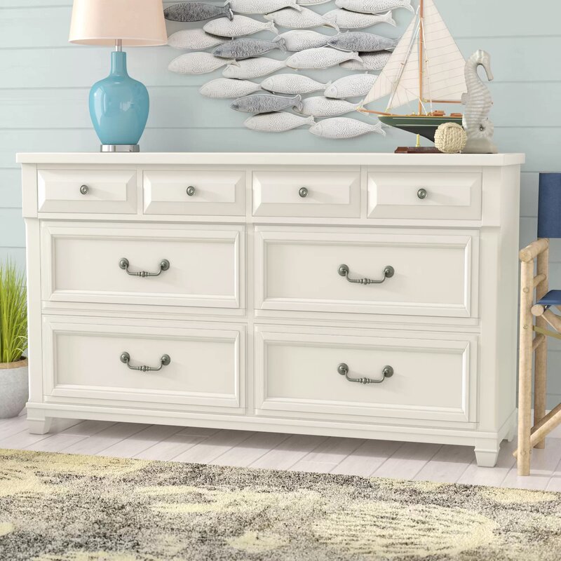 Beachcrest Home Randolph 6 Drawer Double Dresser & Reviews | Wayfair