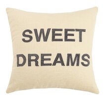 Multicolor FashionAPL Sweet Dreams Throw Pillow 18x18 