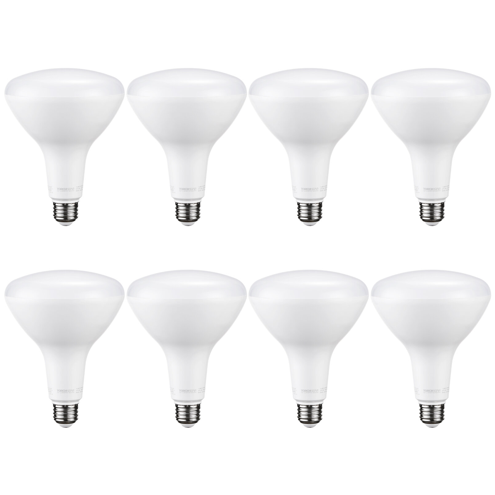 TCP 65W Equivalent 6-pack LED BR30 Flood Light Bulbs 5000K Non-Dimmable Daylight White 