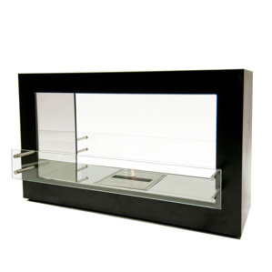 Argento Double Sided Ethanol Fireplace by BioFlame