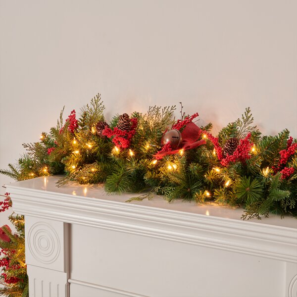 Wired Mini Berries Roping Garland for CHristams and Autumn Holiday Decoration 7. 