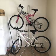 wayfair basics 2 bike freestanding bike rack wayfair basics