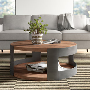 Modern Round Coffee Tables Allmodern
