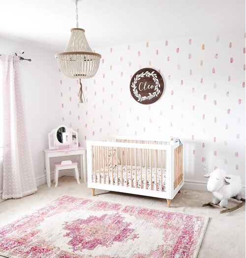 bohemian nursery ideas