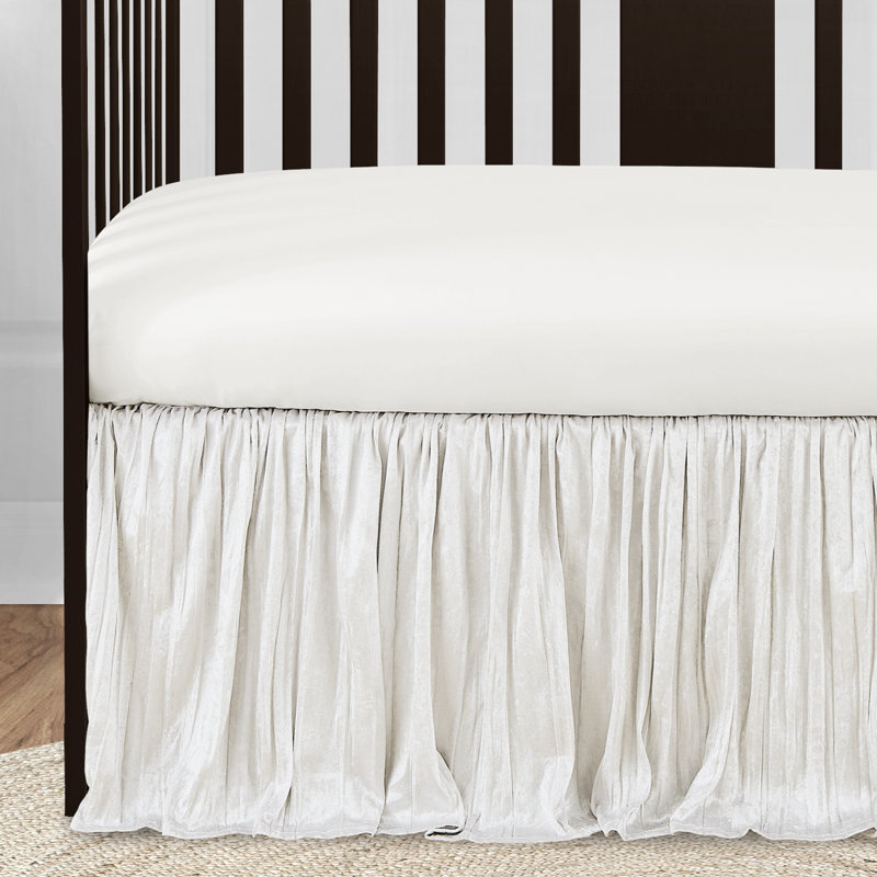 crushed velvet cot bedding