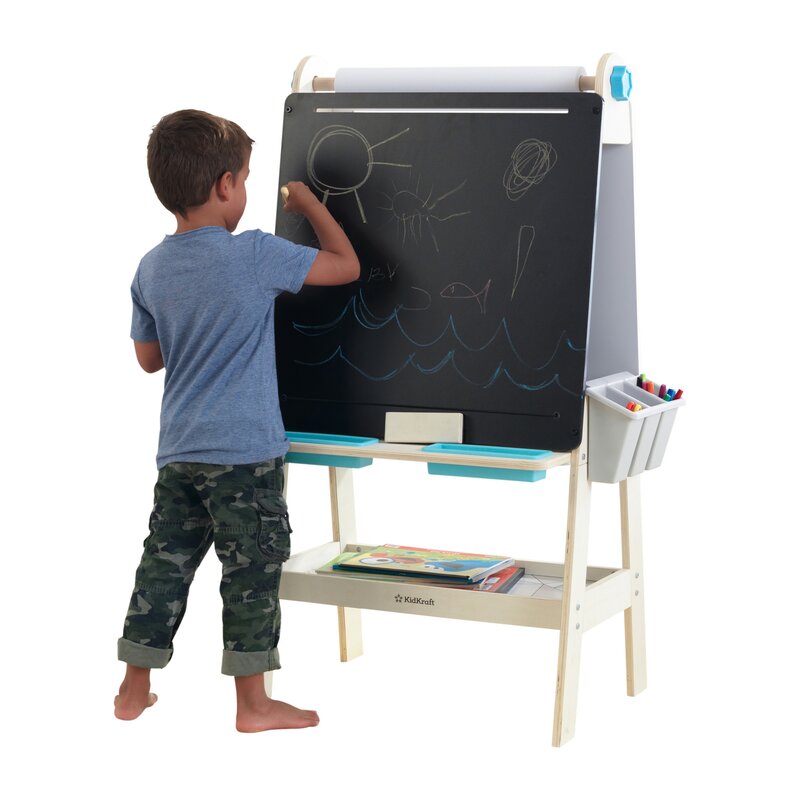 kidkraft create and play art easel