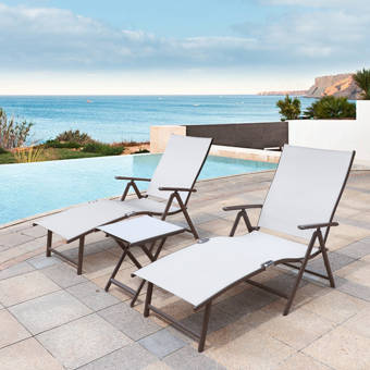 Freeport Park Glasgow Reclining Chaise Lounge Wayfair