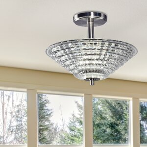 Wendy 1-Light Semi Flush Mount