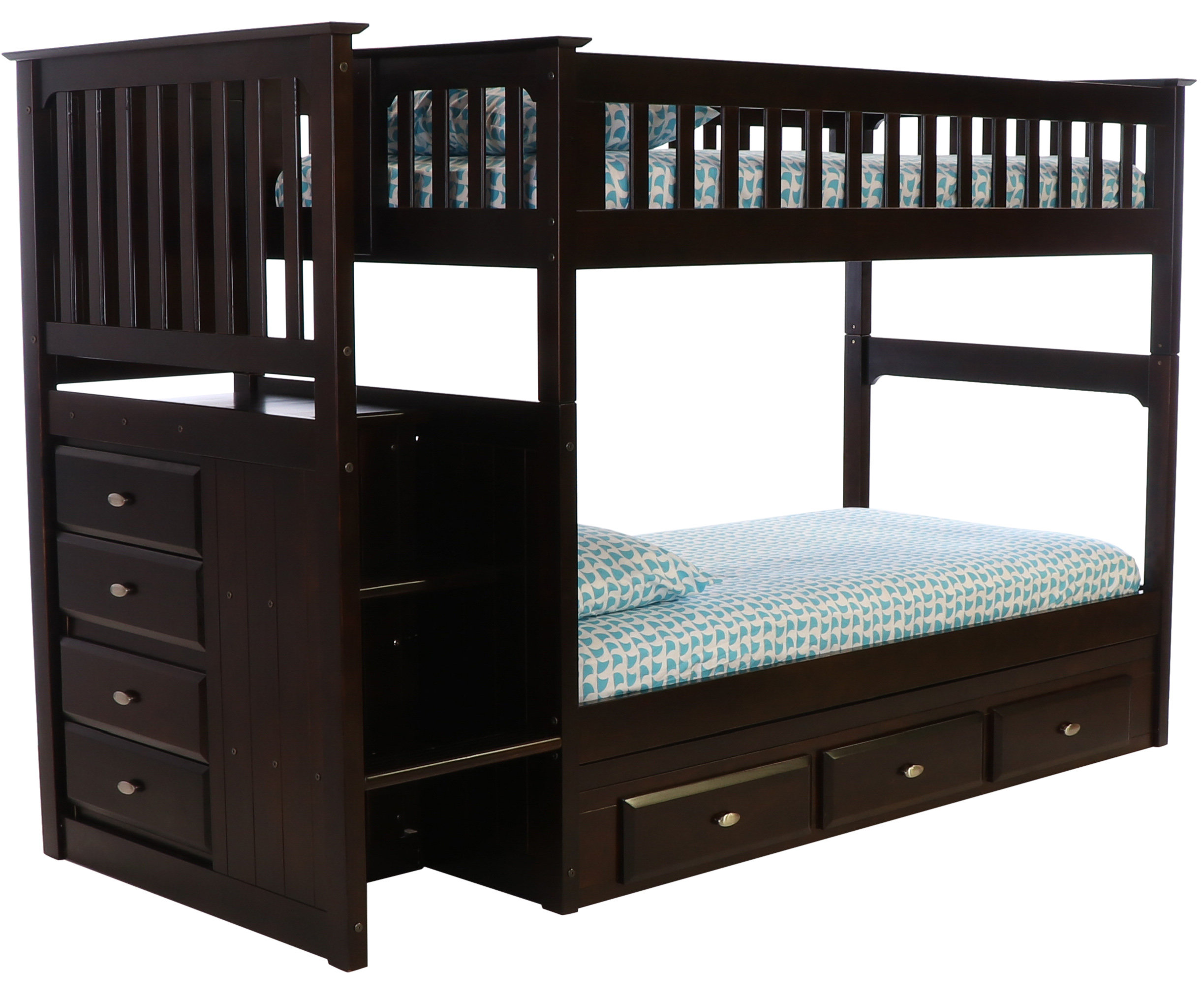 Viv Rae Trumble Twin Over Twin Bunk Bed With Drawers Reviews