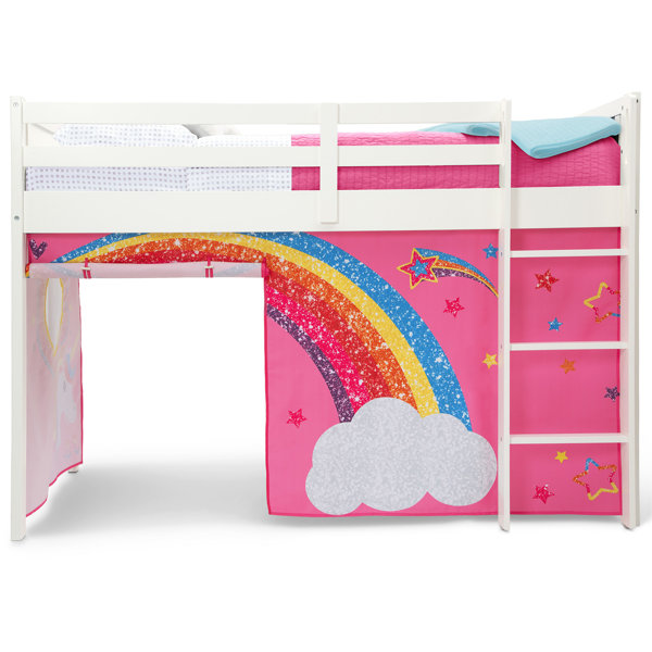 Delta Children Jojo Siwa Loft Bed Tent - Curtain Set For ...