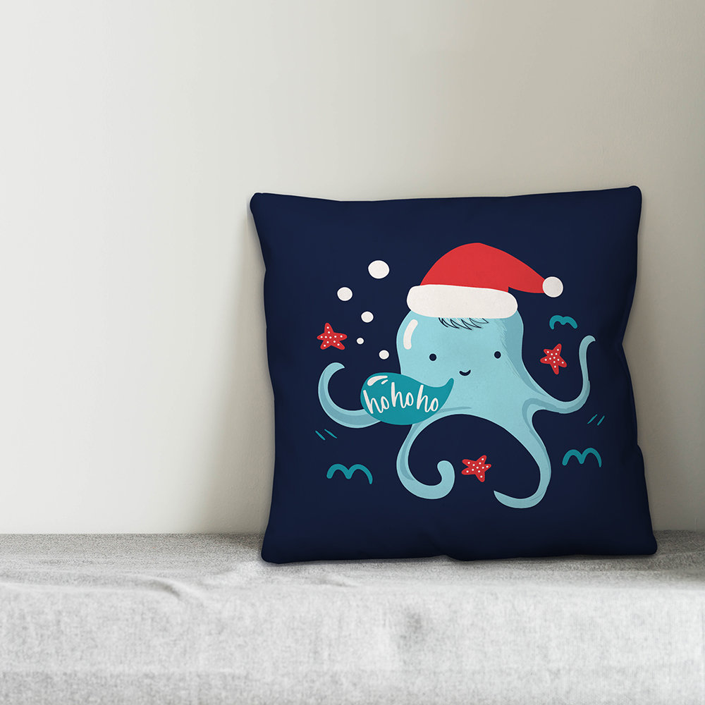 octopus pillow cover