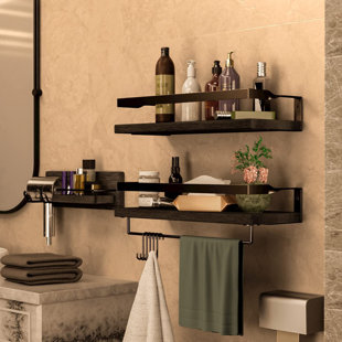 Details about   Towel Rack Three Wooden Prongs  Black Red Brown or Green 