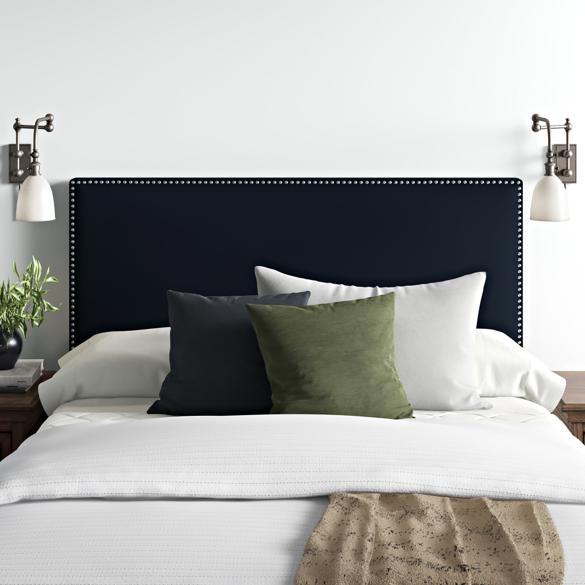Kelson Upholstered Panel Headboard Reviews Joss Main