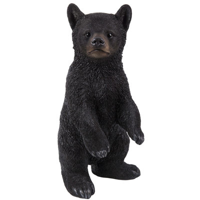 Bear Cub Standing Statue