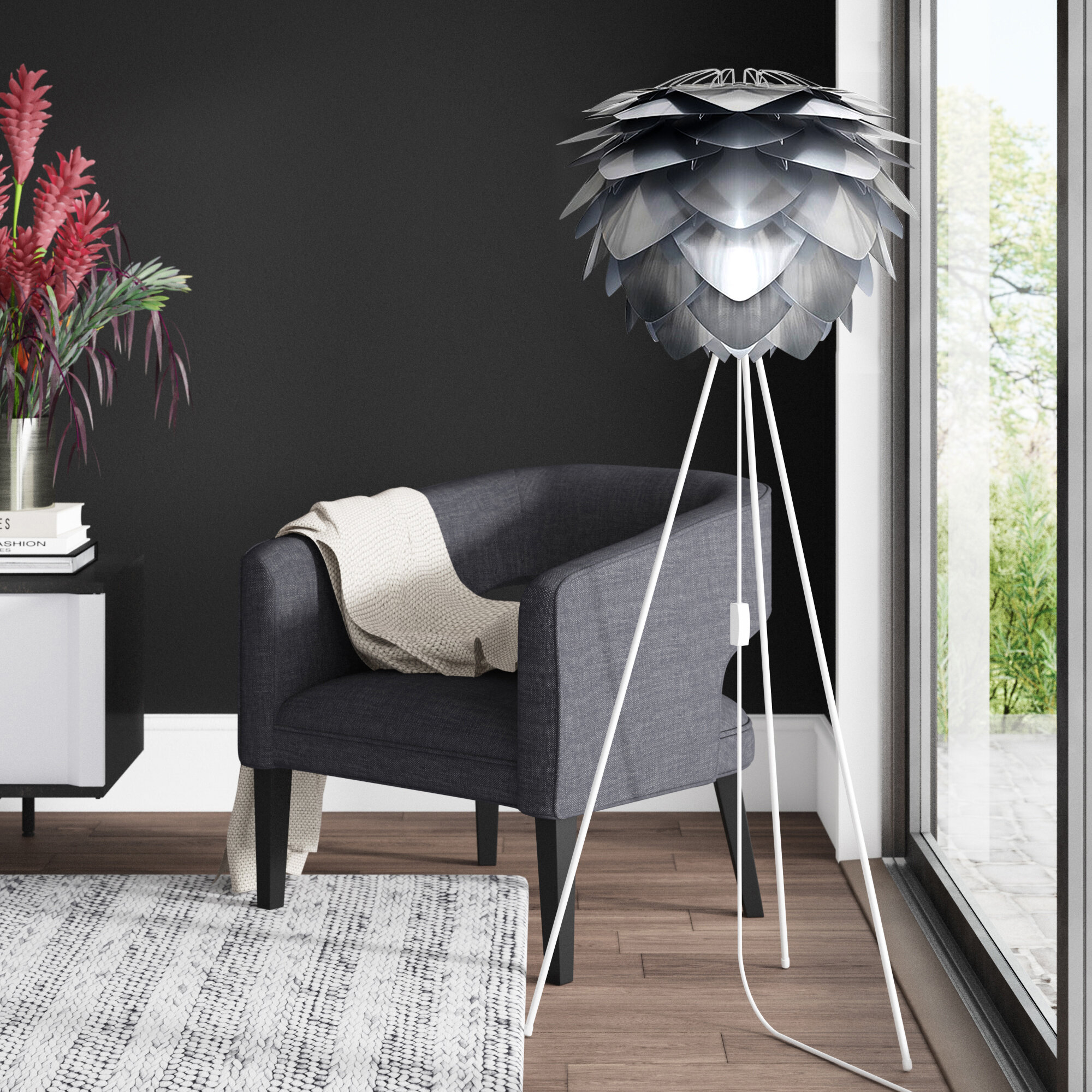 bronx tripod floor lamp