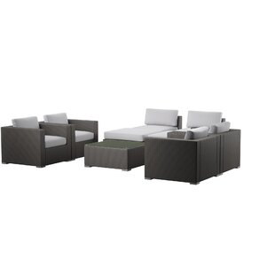 View Cabral 8 Piece Sectional Seating Group with Cushions Span Class