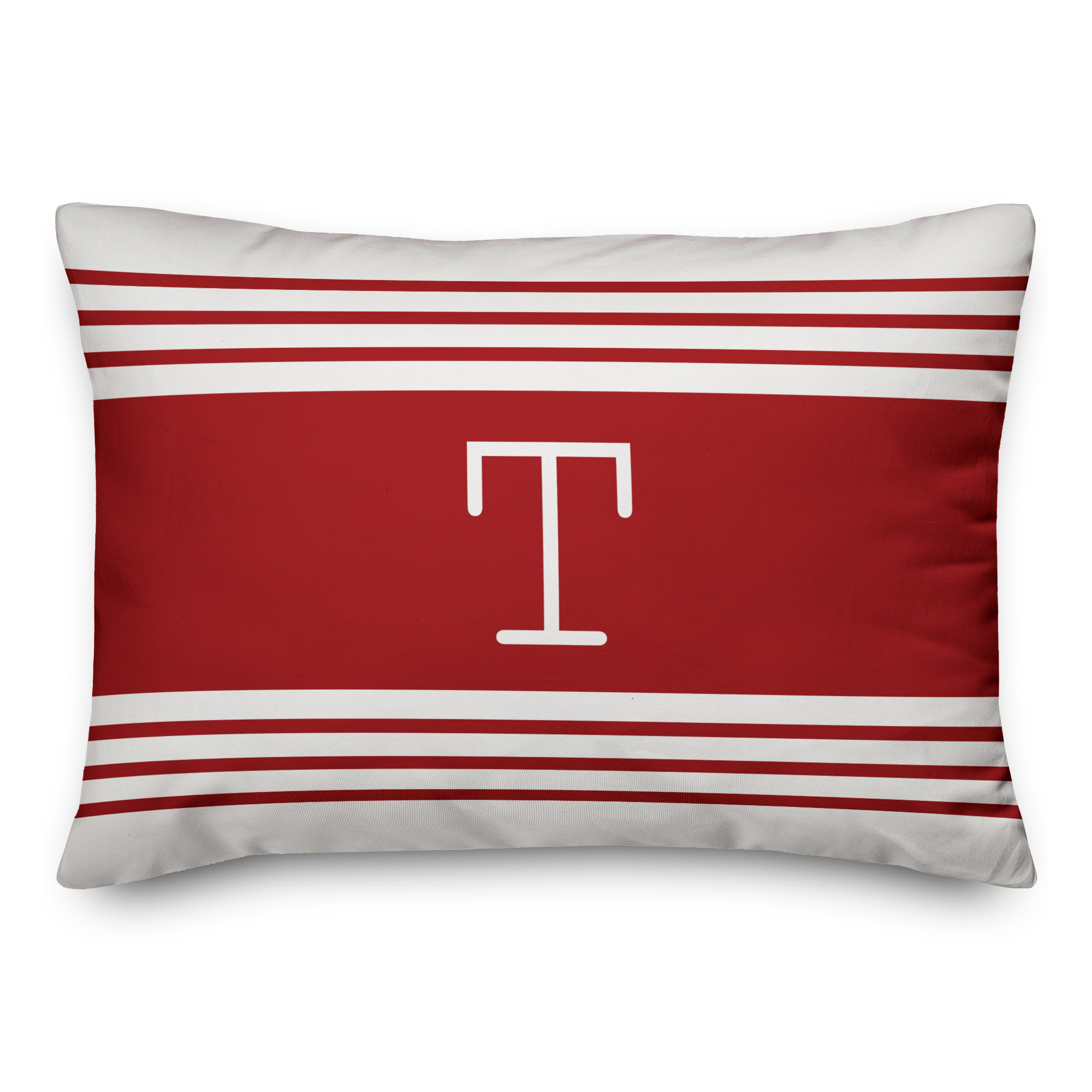 monogram lumbar pillow