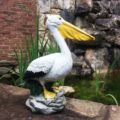 Life's a Beach Pelican Nautical Statue