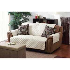 Double Sided Box Cushion Loveseat Slip..