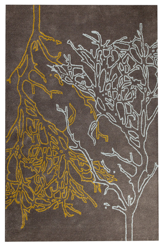 Branches Grey Area Rug Branches Grey Area Rug