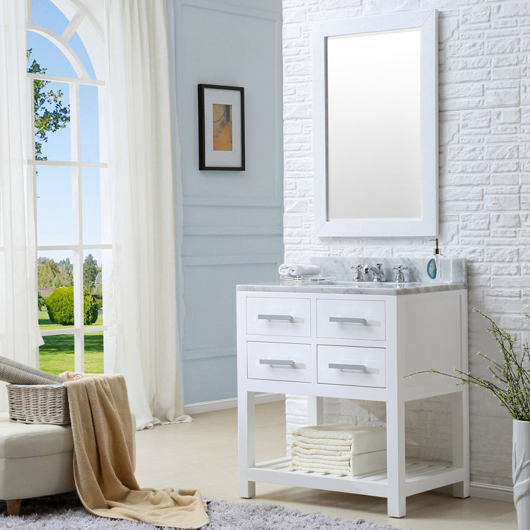 Perego 30 Single Bathroom Vanity Set Reviews Allmodern