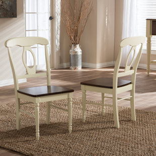 Delmi Solid Wood Dining Chair (Set Of 2) by Highland Dunes #1