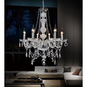 Bokara Hills 6-Light Candle-Style Chandelier