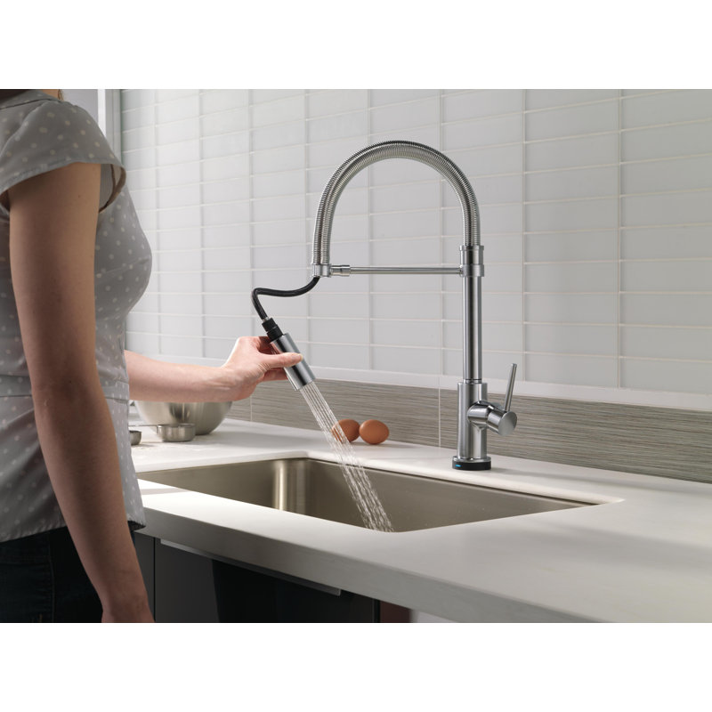 9659t Dst Ar Dst Delta Trinsic Pro Pull Down Touch Single Handle
